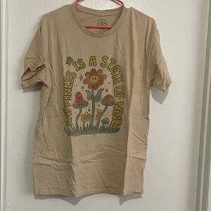 Tan Graphic T-Shirt